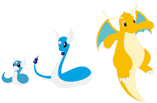 Dratini, Dragonair, Dragonite