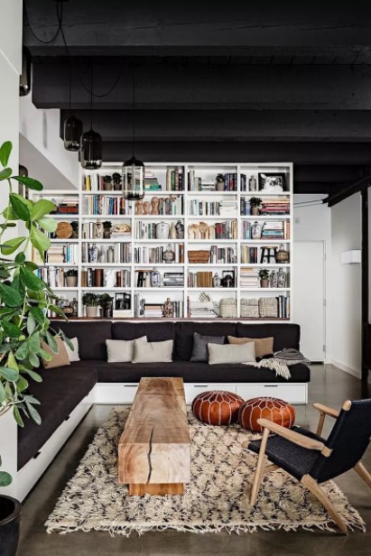 Small Loft Library Ideas