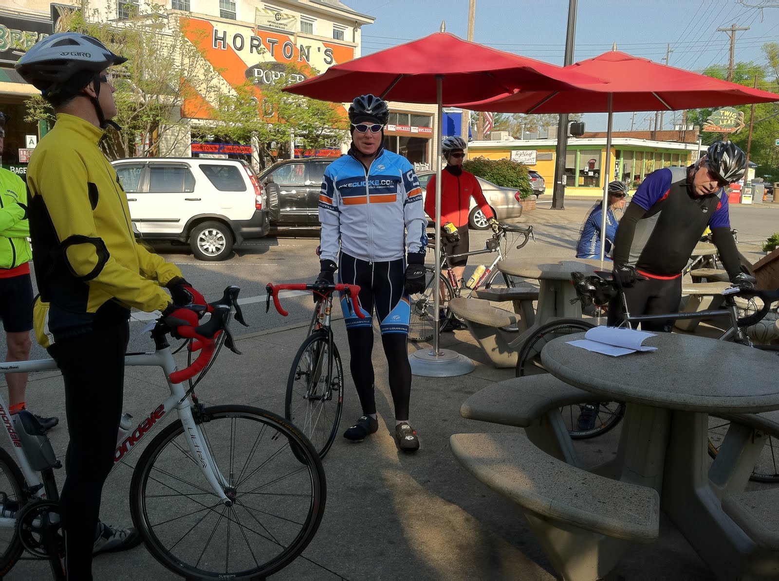 Sunday morning ride with The Louisville Bicycle Club
