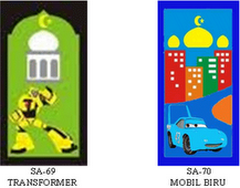 SAJADAH ANAK MOTIF KARTUN SA69 - SA70