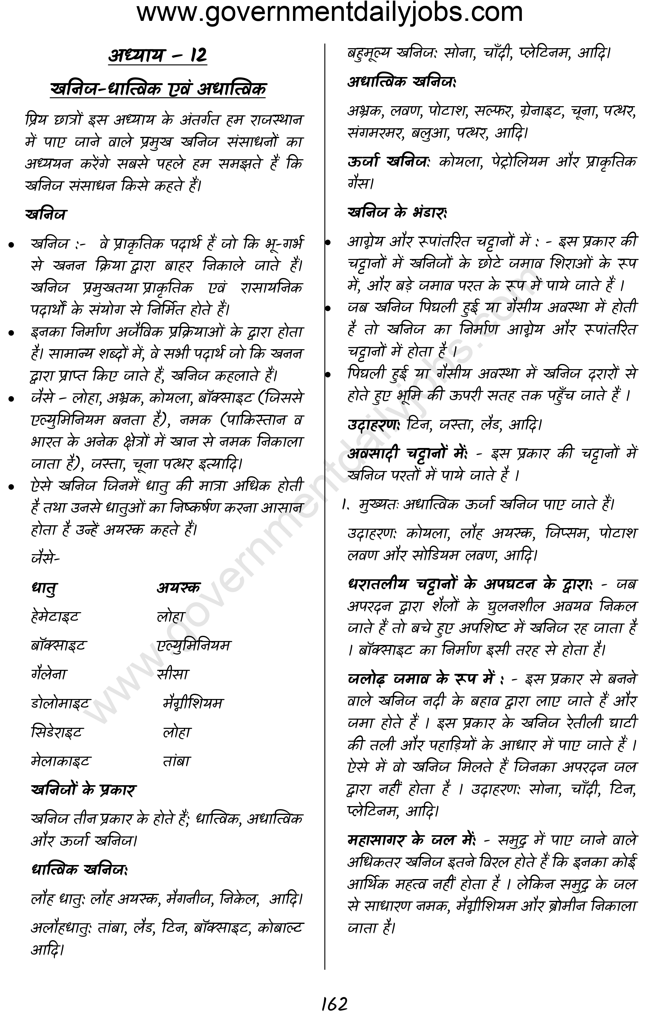 Rajasthan Geography MCQ in Hindi