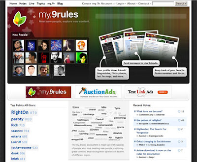 alt Social Networking Website - my.(rules