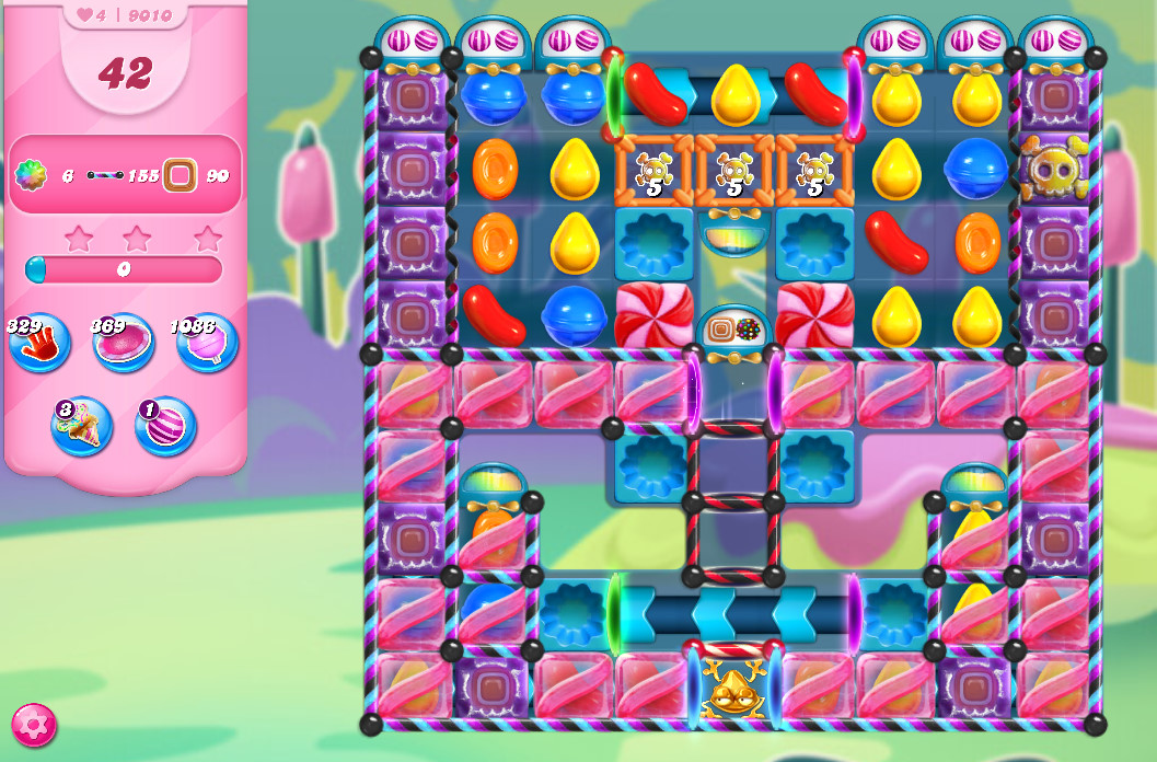 Candy Crush Saga level 9010