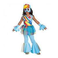 Disguise MLP The Movie Rainbow Dash Deluxe Costume