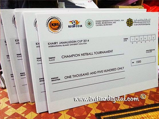 Inkjet & Large Format Printing - Mock-up Cheque ~ Imtiaz 