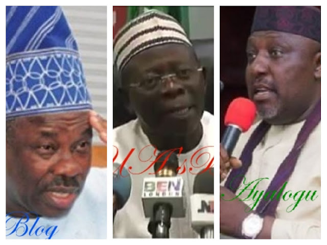 APC crisis: Gov. Amosun names 2 persons he fears, knocks Oshiomhole