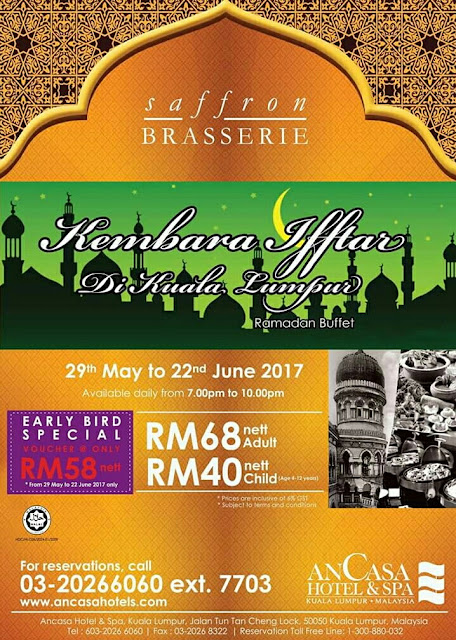 Senarai Buffet Ramadhan 2017 Di Kuala Lumpur 