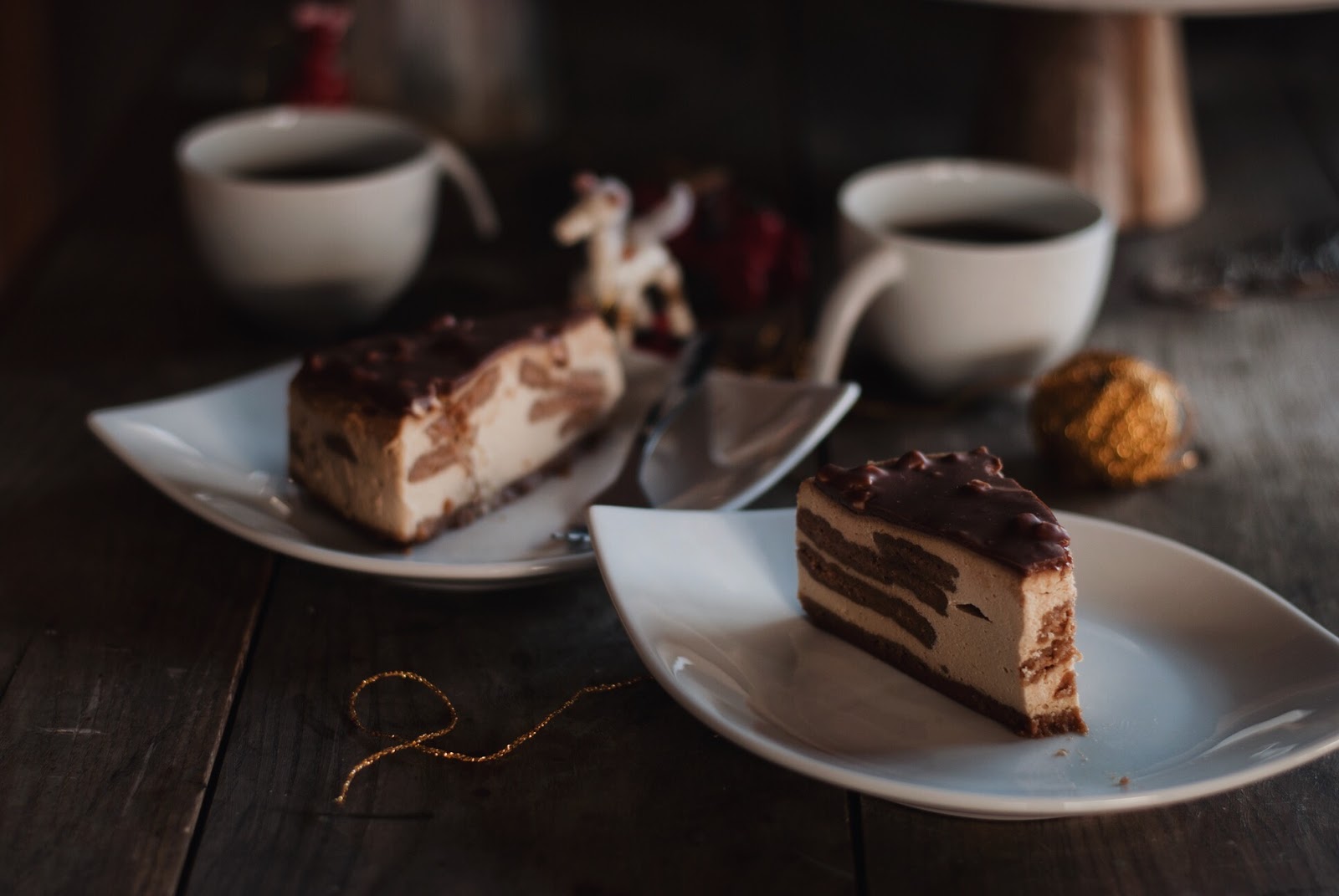 Świąteczny sernik z ciasteczkami Speculoos