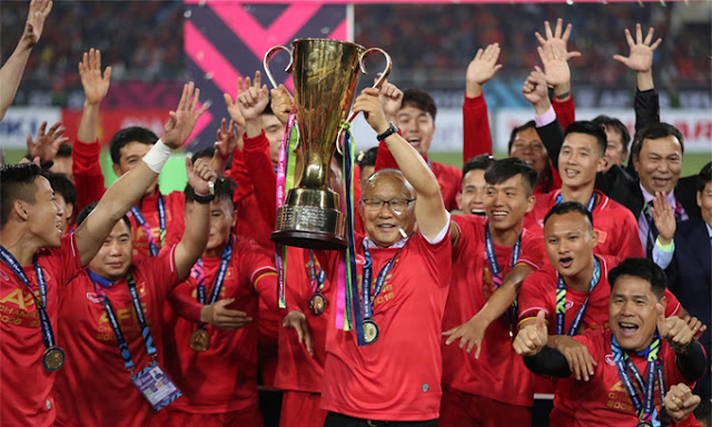Thầy Park cùng Việt Nam vô địch AFF Cup 2018