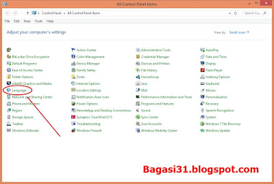 Cara Ganti Bahasa di windows 8 menjadi bahasa indonesia