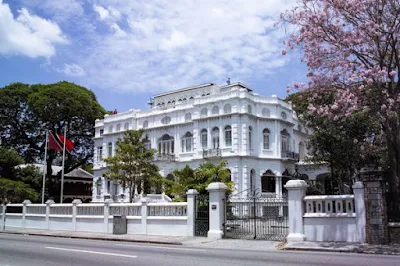 White Hall in Queen's Park Savannah in Port of Spain, Trinidad