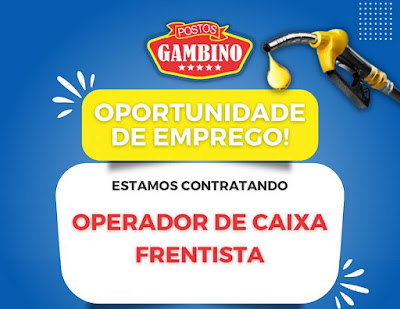 Posto de Combustível abre vagas para Frentista e Caixa operador em Bom princípio