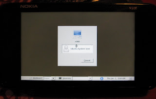 Ubuntu booting on Nokia N900