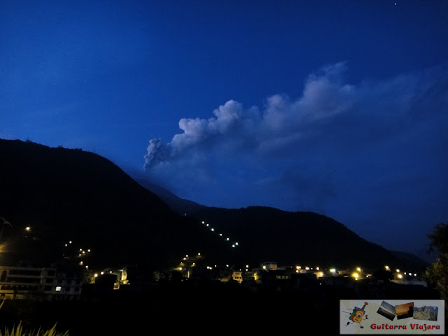 Volcán Tungurahua desde Baños