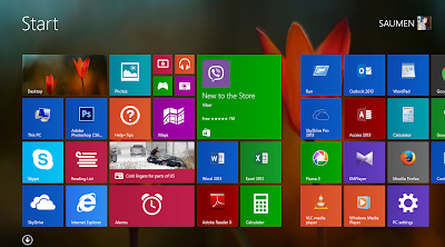 windows 8.1 Start Screen