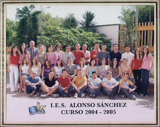 Alonso Sánchez de Huelva, segundo de bachillerato