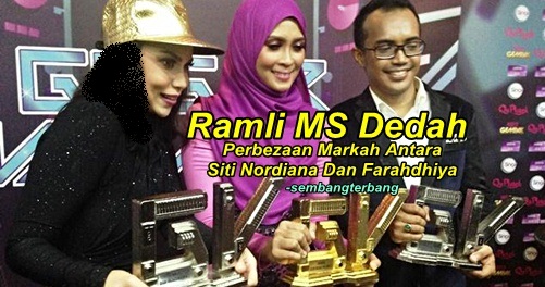 Ramli MS Dedah Perbezaan Markah Antara Siti Nordiana Dan Farahdhiya