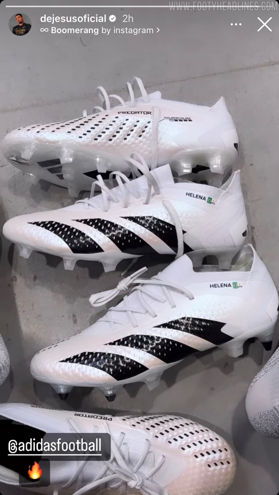White/Black Next-Gen Adidas Predator Accuracy Boots Leaked - Worn 7 Months  Ahead of Launch? - Footy Headlines