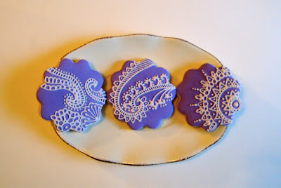 Henna Design Cookies