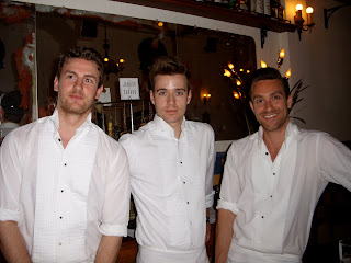 Hot waiters in Montreal