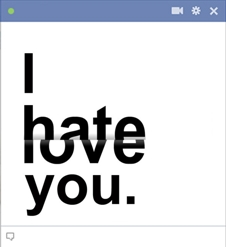 I Hate You Emoticon