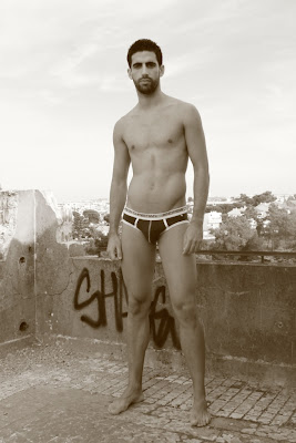 Indian Underwear Male Model