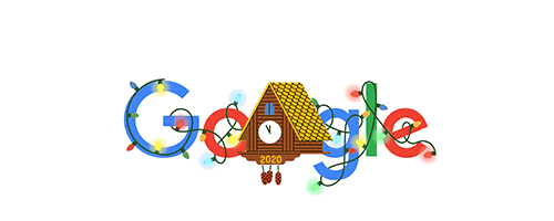 Google Doodle Animasi  Malam Tahun Baru Spesial dengan 