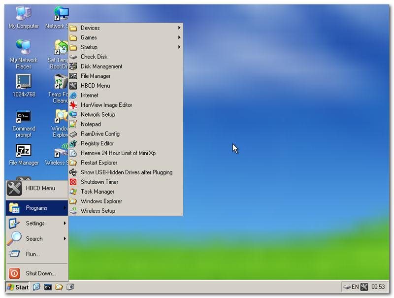 Mini Windows XP