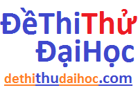 de thi thu dai hoc