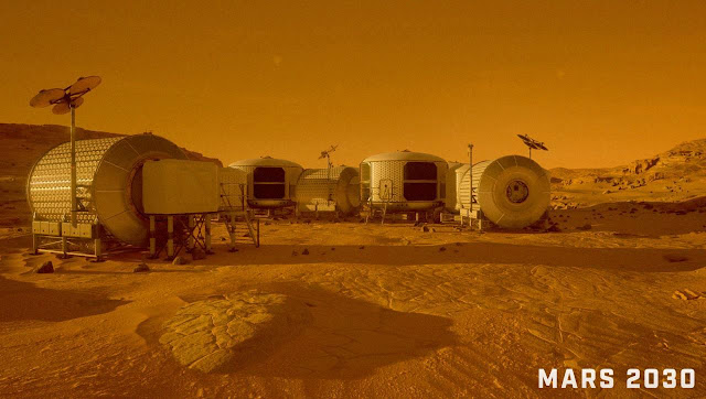 Mars 2030 VR image - base