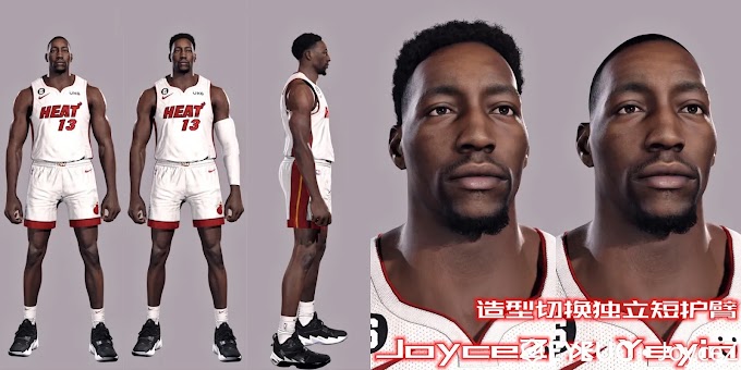 Bam Adebayo Cyberface by JoyceZ | NBA 2K23
