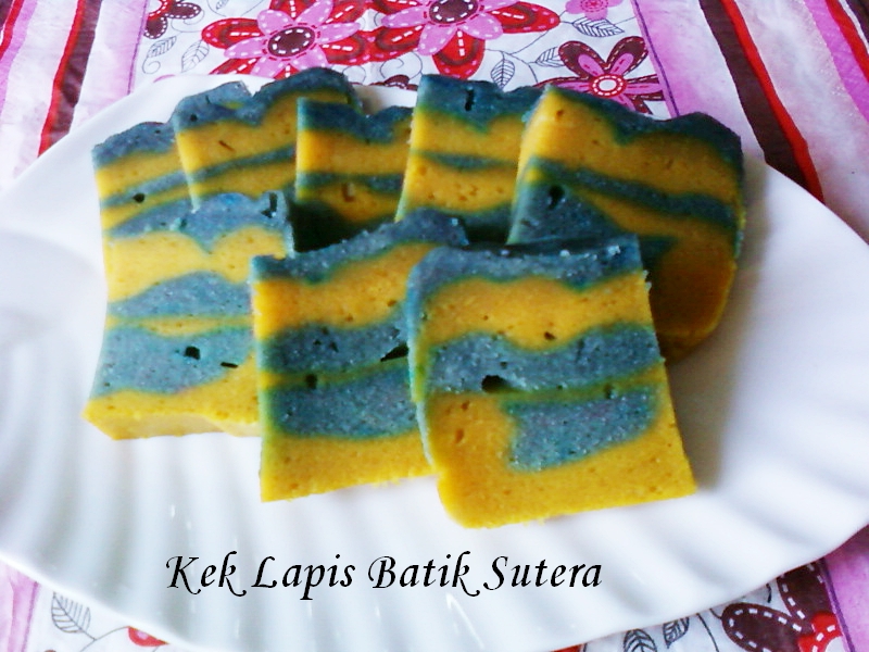 Resepi Kek Batik Tepung Gandum - Rungon h