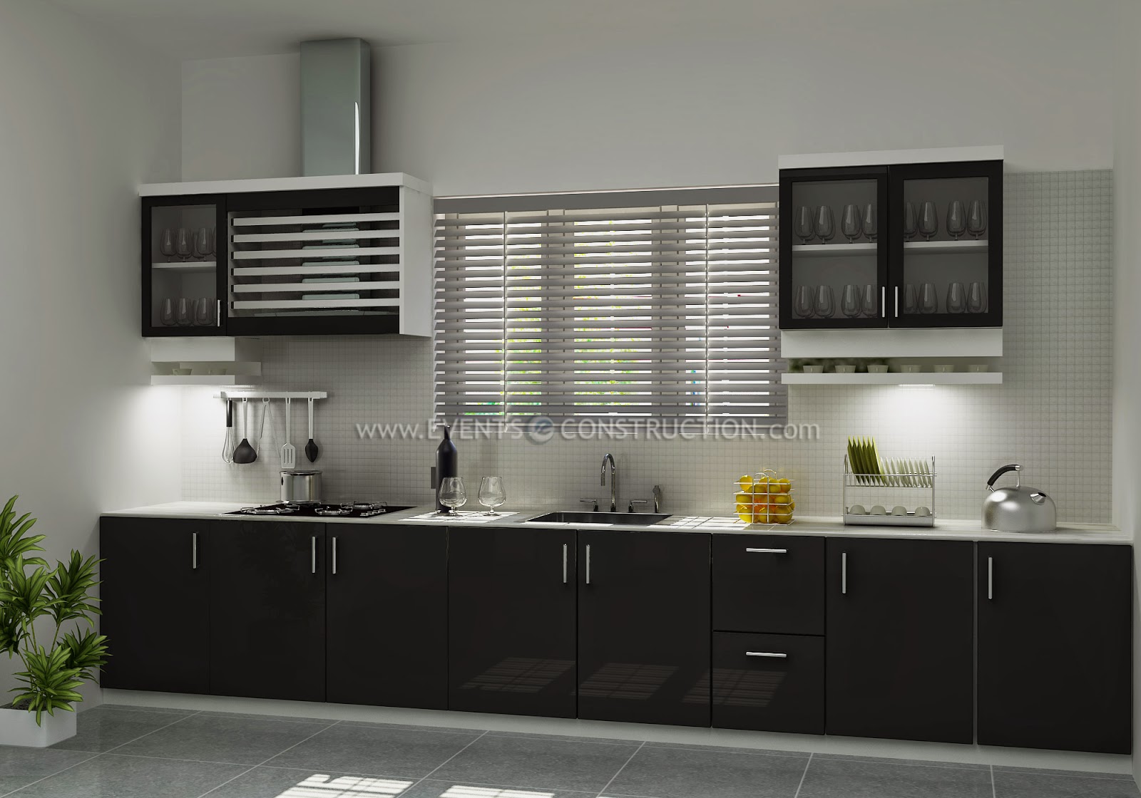 Kerala Kitchen Interior Design