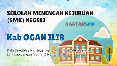 Daftar SMK Negeri di Kabupaten Ogan Ilir Sumatera Selatan