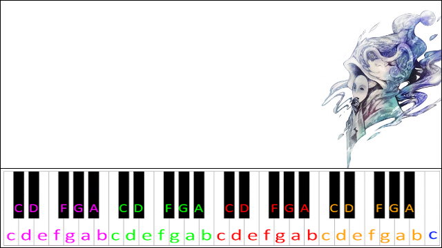 Sairai by Shinichi Kobayashi (Deemo) Piano / Keyboard Easy Letter Notes for Beginners