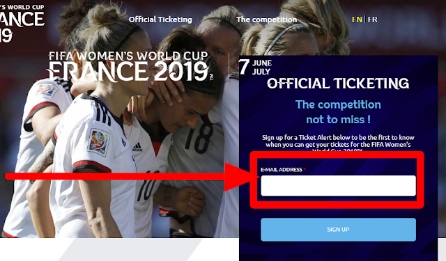 Womens world cup france 2019 ticket 