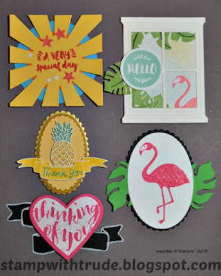 Pop of Paradise, Card Candy, Stamp with Trude, Stampin' Up!