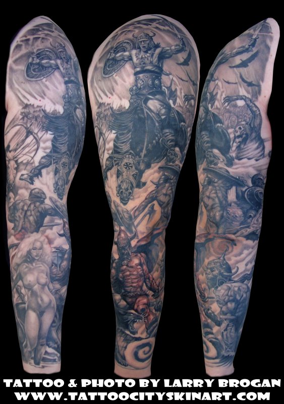 Frazetta Sleeve