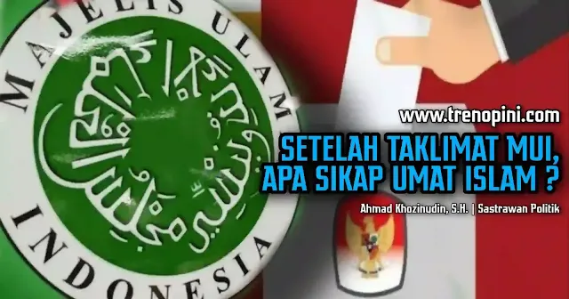 Majelis Ulama Indonesia (MUI) telah mengeluarkan Taklimat MUI bernomor Kep-1702/DP-MUI/IX/2020. Isi taklimat berupa arahan kepada pemerintah agar menunda Pilkada.