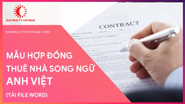 mau hop dong thue nha song ngu anh viet, hợp đồng thuê nhà song ngữ, hợp đồng thuê nhà anh việt, file hợp đồng thuê nhà song ngữ,