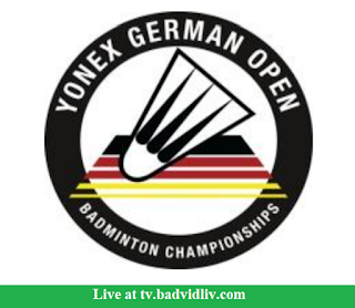 Yonex German Open 2018 live streaming