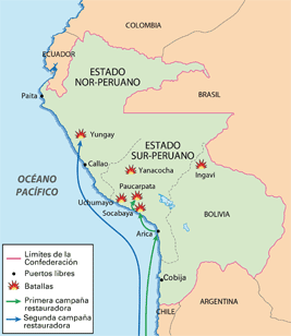 Resultado de imagen para CONFEDERACION PERU BOLIVIANA