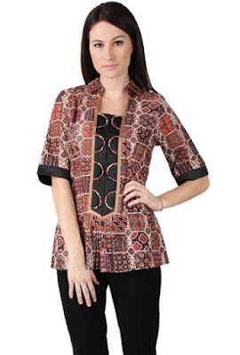 Baju Batik Kerja Terbaru