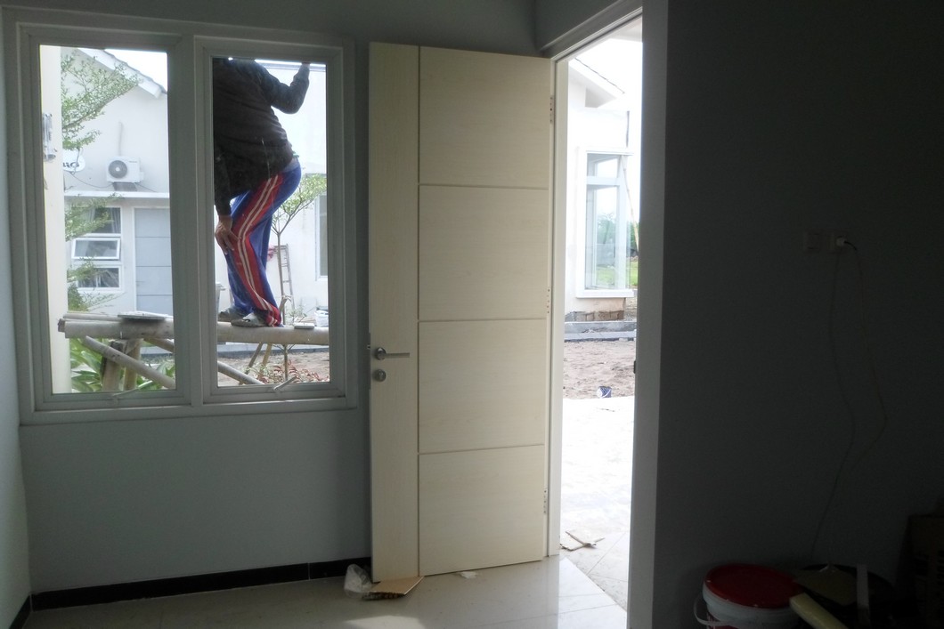 Produksi Daun Pintu Rumah Bahan Multiplek MDF HPL Semarang 