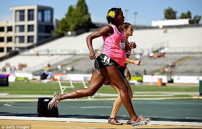 Track Star Who ran the 800m While Pregnant Put to Bed