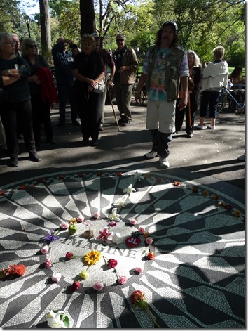 Strawberry Hill Central Park  Tribute to John Lennon