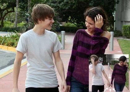 justin bieber and selena gomez rare pictures. Justin Bieber and Selena Gomez