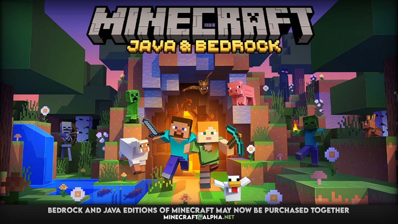 Bedrock and Java editions of Minecraft may now be purchased together
