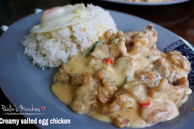 Creamy Salted Egg Chicken - Jia Yuen Eating House at Crane Road - Paulin's Munchies