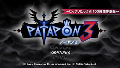 PSP Game Patapon 3 Second Demo download